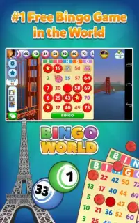 Bingo World - FREE Game Screen Shot 16
