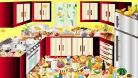 रसोई खेल में छिपा वस्तुओं Screen Shot 2