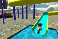Water Slide Bike DownHill Hero Racing Screen Shot 0