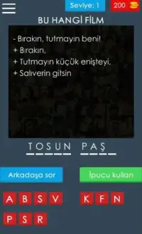 Bu Hangi Film? Film Repliklerinden Tahmin Et! Screen Shot 4