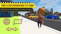 Real Car Taxi Driver : Traffic Simulator 2017 3D Screen Shot 4