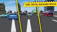 Real Car Taxi Driver : Traffic Simulator 2017 3D Screen Shot 2