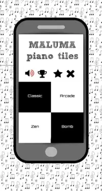 MALUMA Piano Tiles Screen Shot 1