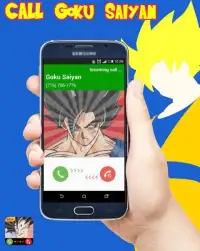 Call From Goku Saiyan Screen Shot 2