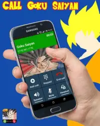 Call From Goku Saiyan Screen Shot 1