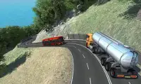 Oil Tanker Off Road Truck Sim - Hill Climb Driving Screen Shot 15