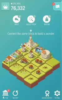 2048 City building game Screen Shot 1