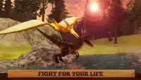 Flying Pterodactyl Wildlife 3D Screen Shot 2