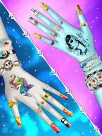 Halloween Princess Nail Art Salon Screen Shot 1