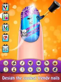 Halloween Princess Nail Art Salon Screen Shot 2