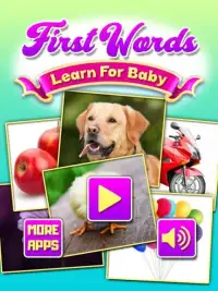 First Words Learn For Baby Screen Shot 4