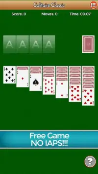 Solitaire Classic - Patience Screen Shot 1