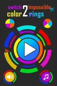 switch 2 impossible color rings : Tapping games * Screen Shot 7