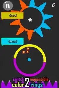 switch 2 impossible color rings : Tapping games * Screen Shot 4