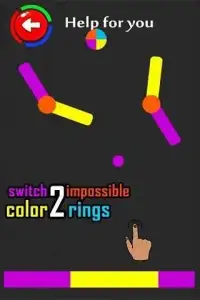 switch 2 impossible color rings : Tapping games * Screen Shot 5