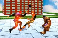 Hammer Hero vs Crime City Avenger Battle Screen Shot 5