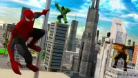 Летающий герой-паук VS Невероятный монстр Мания Screen Shot 6