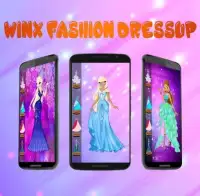 Winx Queen Fashion Dressup Club Screen Shot 0