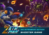 Zetta Man: Metal Shooter Hero - Free shooting game Screen Shot 1