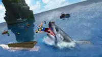 Shark Attack Game - Blue whale sim Screen Shot 2
