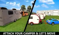 Camper Van Trailer Truck Driving Simulator Screen Shot 13