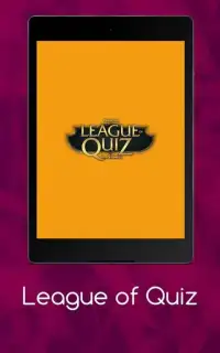 League of Quiz Screen Shot 2