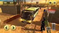 Offroad Army Coach Bus driver Hill Simulator 18 Screen Shot 4