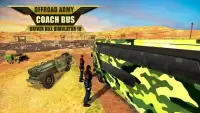 Offroad Army Coach Bus driver Hill Simulator 18 Screen Shot 1