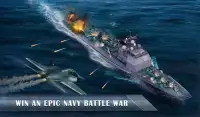 المدمرة سفينة أسطول معركة محاكي: حرب المحيط الهادئ Screen Shot 3