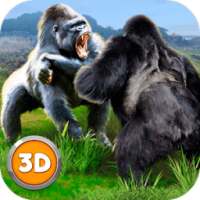 Angry Gorilla Fighting: Animal Wrestling Game 3D