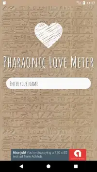Pharaonic Love Meter Screen Shot 0