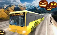 HALLOWEEN PARTY NIGHT BUS DRIVER 3D Screen Shot 2
