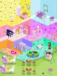 可爱娃娃屋设计-布置装潢儿童小房间游戏 Screen Shot 1