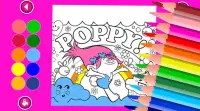 coloring book for Troll : the best Poppy Screen Shot 4