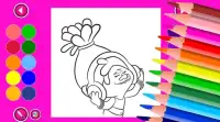 coloring book for Troll : the best Poppy Screen Shot 1