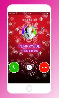 Pennywise video call prank Screen Shot 2