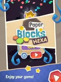 Paper Blocks Hexa Screen Shot 0