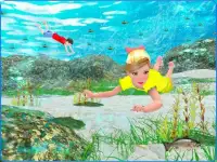 Kids Swimming Adventure : Impossible Treasure Hunt Screen Shot 0