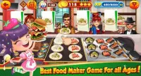 Cooking Games for Girls - Burger Chef & Food Fever Screen Shot 2