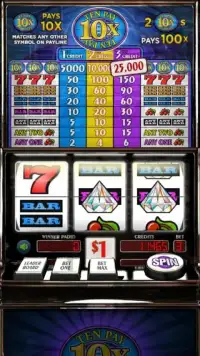 Ten Pay (10x) | Slot Machine Screen Shot 2