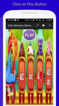Kids Memory Game Screen Shot 5