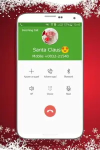 Call Video From Santa Claus Tracker Christmas 2017 Screen Shot 1