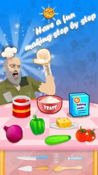 Happy New Wheels Cooking Pizza Screen Shot 3