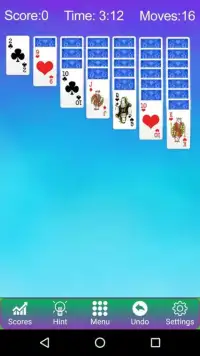 Spider Solitaire-Solitaire free Screen Shot 2