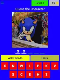 Sonic Character Quiz Screen Shot 5