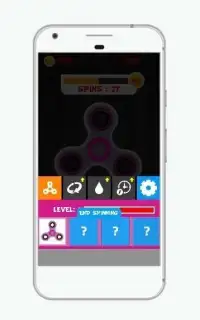 Fidget Spinner Game Screen Shot 2