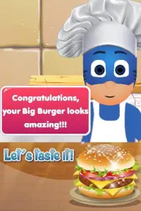 Mask Hero Chef Burger Cooking Screen Shot 0