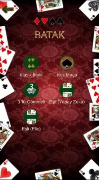 Spades-Batak Game Screen Shot 2