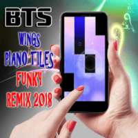BTS Wings Piano Tiles - Funky Remix 2018