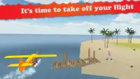 Sea Plane Flight Sim : Island Tourist Transporter Screen Shot 3